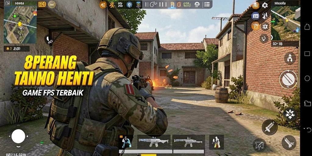 Tangkapan layar gameplay 8HHH yang menegangkan dan realistis.