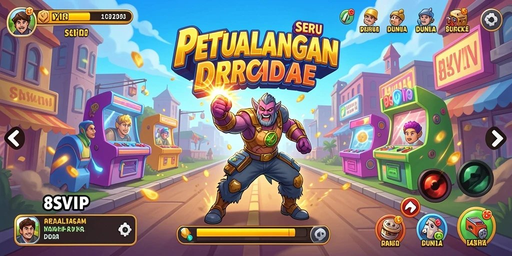 Tangkapan layar gameplay 8SVIP menampilkan aksi seru dan grafis yang indah.