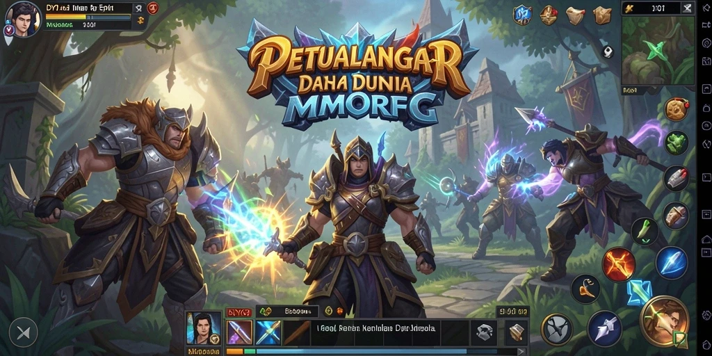 Gameplay DY01 yang memukau dan penuh aksi di dunia MMORPG.
