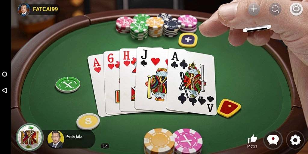 Tampilan gameplay seru dan interaktif dari FATCAI99.