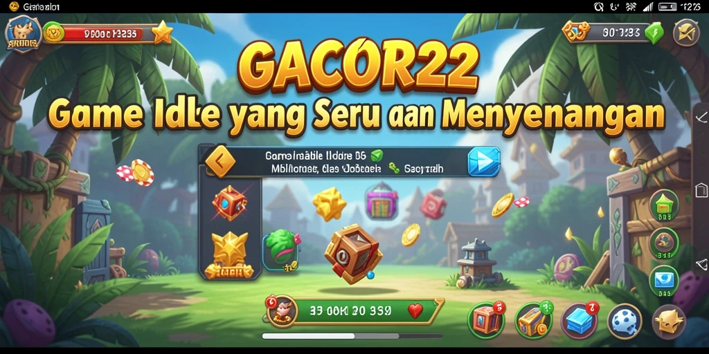 Menampilkan gameplay Idle GACOR22 yang menarik dan interaktif.