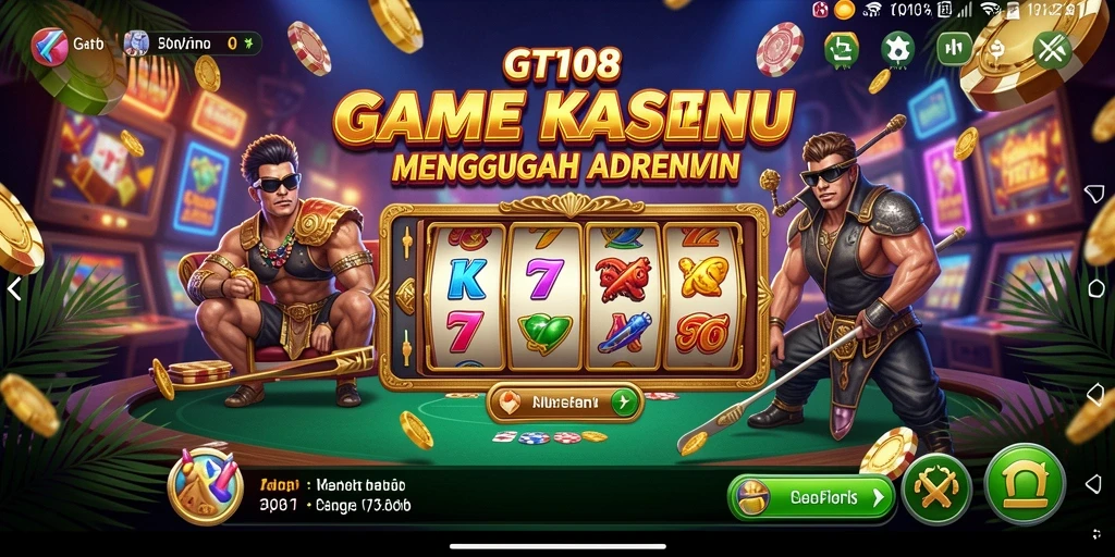Tampilan gameplay seru dan menarik dari GT108.