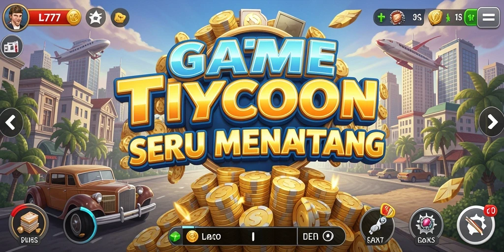 Tampilan gameplay <strong>L777</strong> yang penuh strategi dan tantangan bisnis.