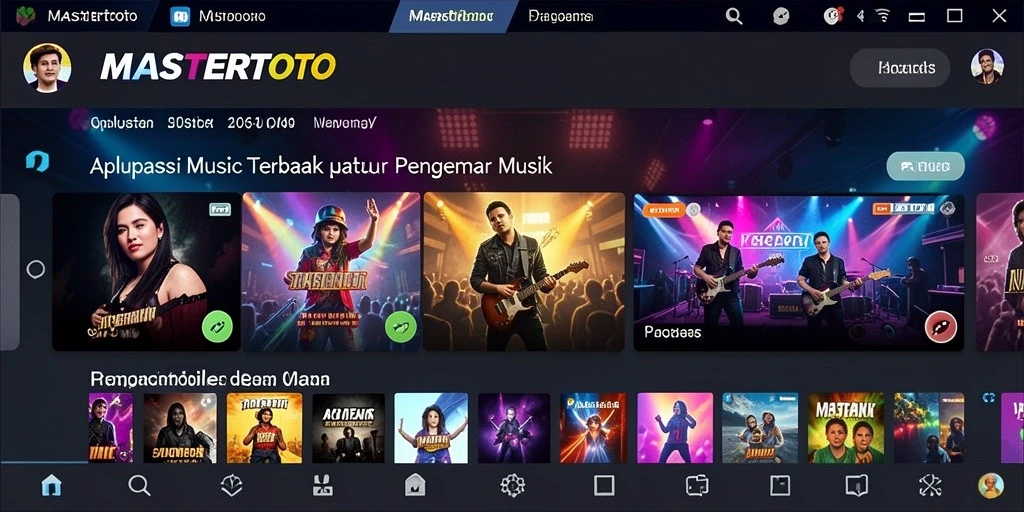 Tampilan interaktif gameplay MASTERTOTO yang menarik dan penuh warna.
