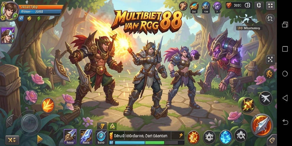 Gameplay RPG seru dalam MULTIBET88 yang menantang.