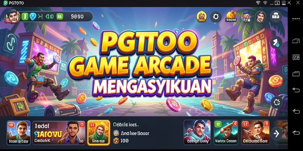Gameplay PGTOTO yang menarik dan seru dalam genre Arcade.