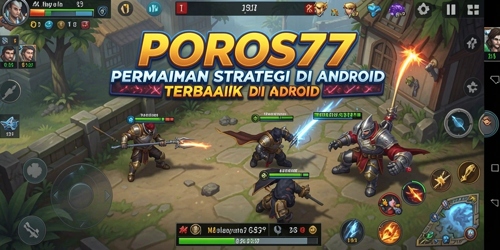 Tampilan menarik dari gameplay POROS77 yang menonjolkan strategi dan taktik.