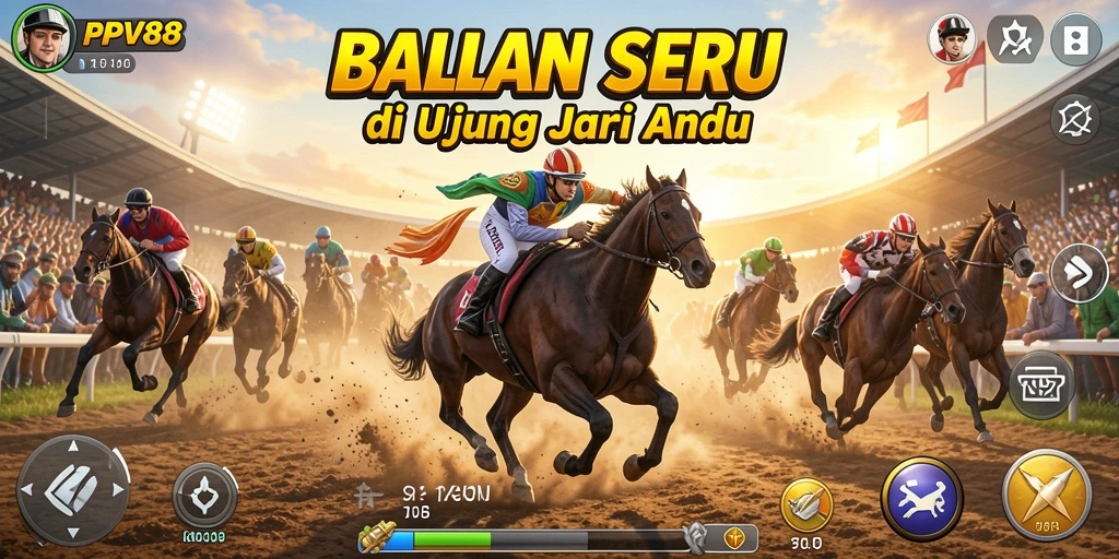 Gameplay PPV88 menampilkan aksi balapan yang mendebarkan dan grafis menawan.