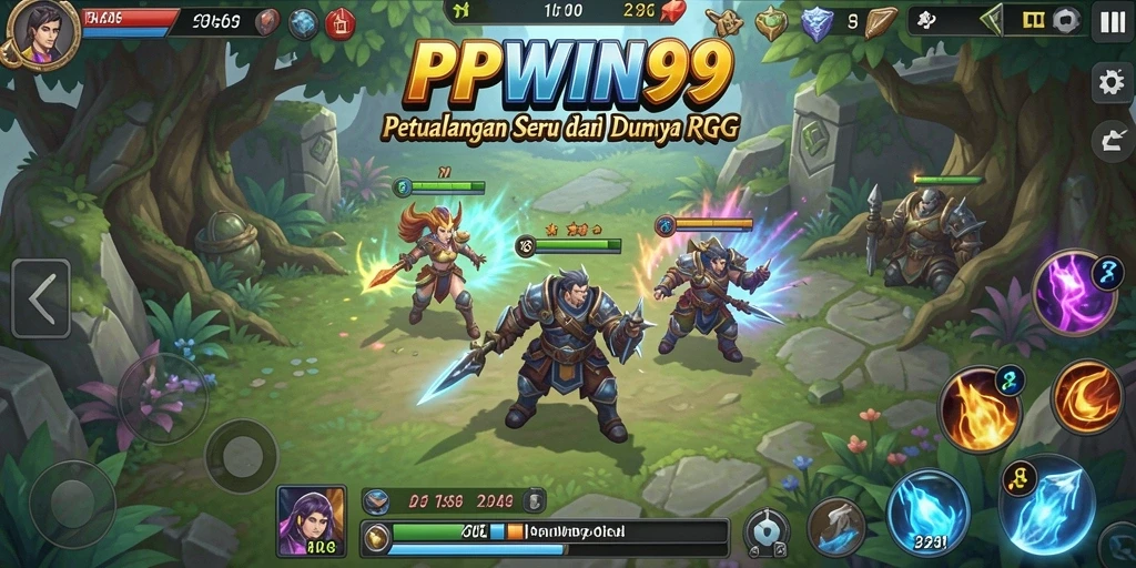 Tangkapan layar gameplay PPWIN99 yang menampilkan aksi RPG yang seru.