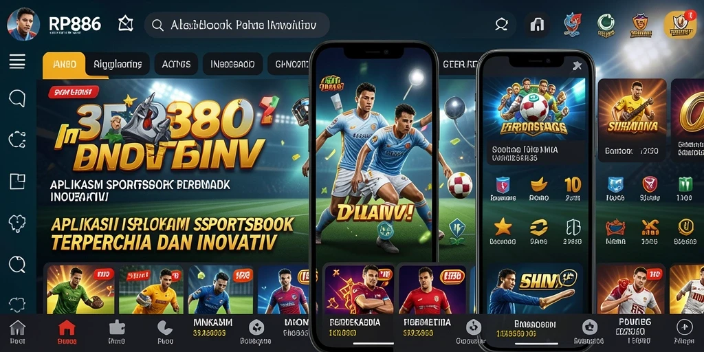 Screenshot RP886 menunjukkan pengalaman taruhan yang dinamis dan interaktif.