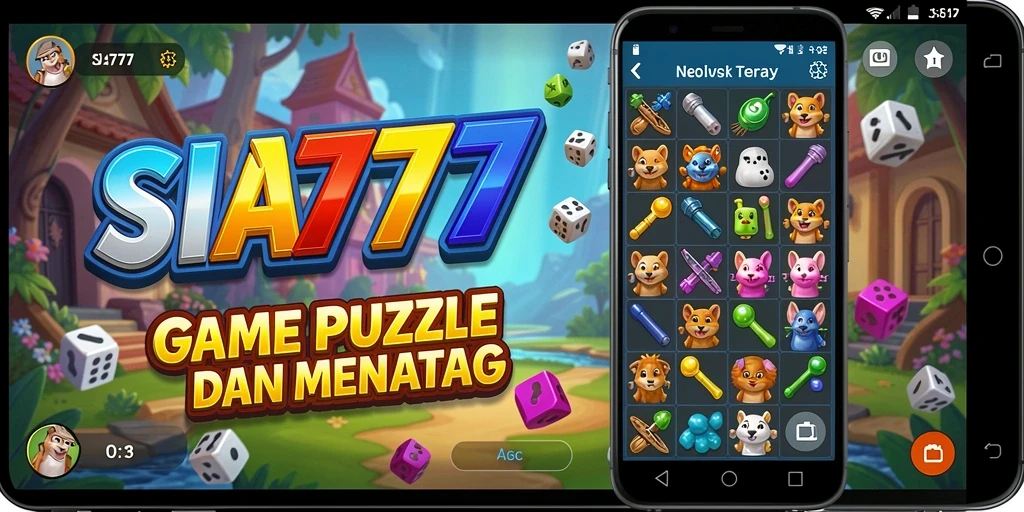 Gameplay SIA777 dengan tampilan puzzle yang menarik dan menantang.
