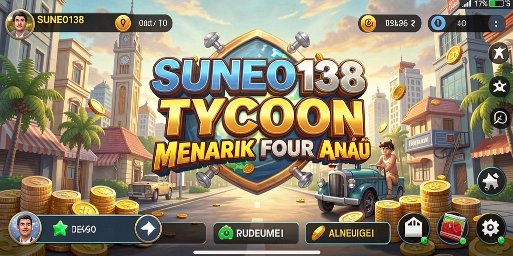 Tampilan gameplay SUNEO138 yang menarik dan penuh warna.