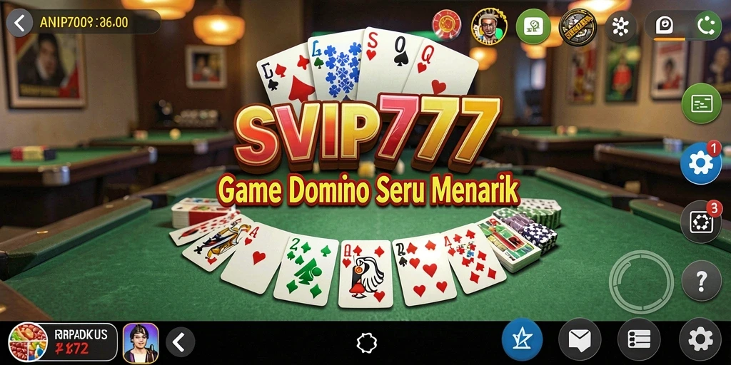 Tampilan gameplay SVIP777 yang mengasyikkan dan interaktif.